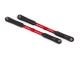 Camber trekstang 7075-T6 aluminium rood 144mm achter (2)