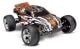 TRAXXAS Rustler orange RTR +12V-Lader+Accu