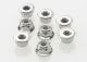 Nylon-Muttern 4mm mit Flansch