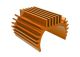 Koellichaam 6061-T6 aluminium oranje voor motor Titan 87T
