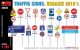 1/35 TRAFFIC SIGNS UKRAINE 2010 (5/21) *
