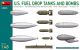 1/48 U.S. FUEL DROP TANKS AND BOMBS