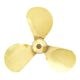 BRASS PROPELLER 70-L-3BL-M4